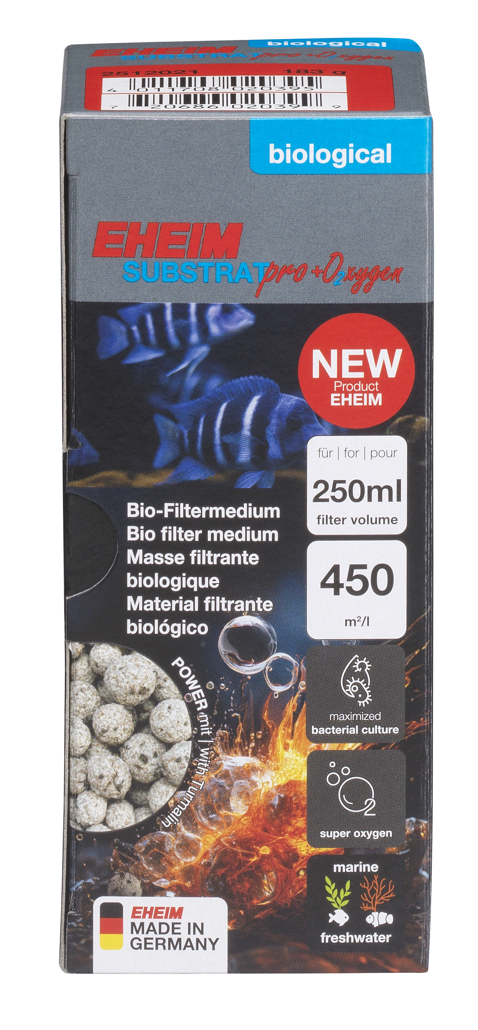 EHEIM SUBSTRATpro+ O2xygen 183g (250 ml)