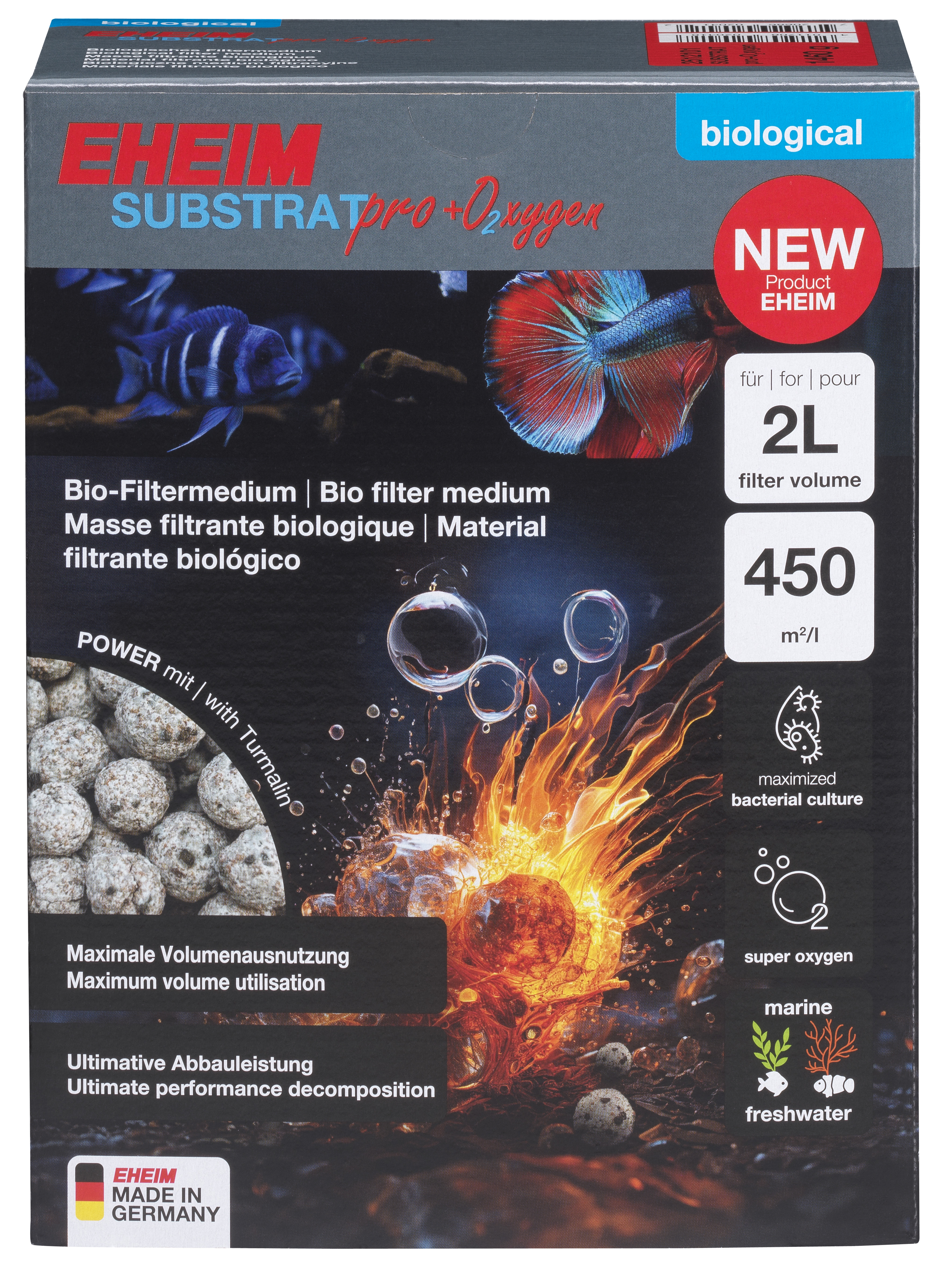 EHEIM SUBSTRATpro+O2xygen 1460g (2l)
